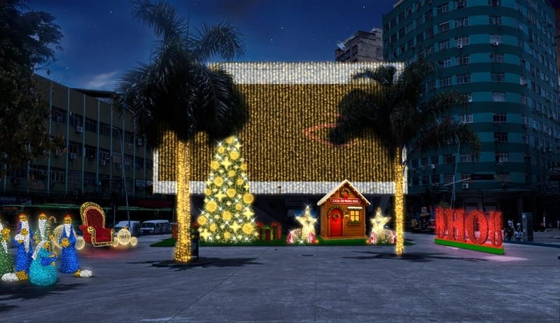 Duque de Caxias estreia programação natalina gratuita com shows e cortejos