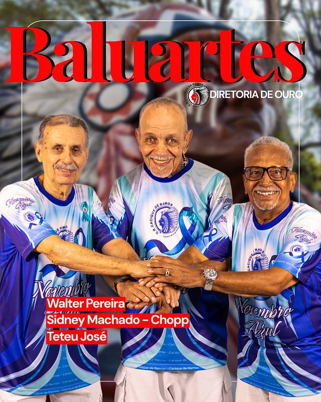 Cacique de Ramos homenageia novos Baluartes
