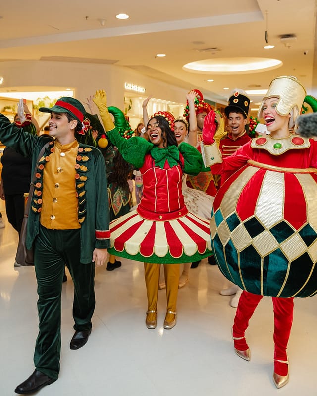 Shopping Leblon celebra Natal com coral, oficinas e Paradas de Natal